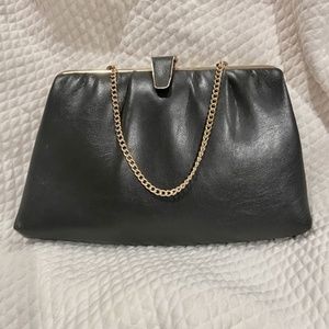 J10-Vintage Slate Gray 1960's Cocktail Purse/Clutch by Ande